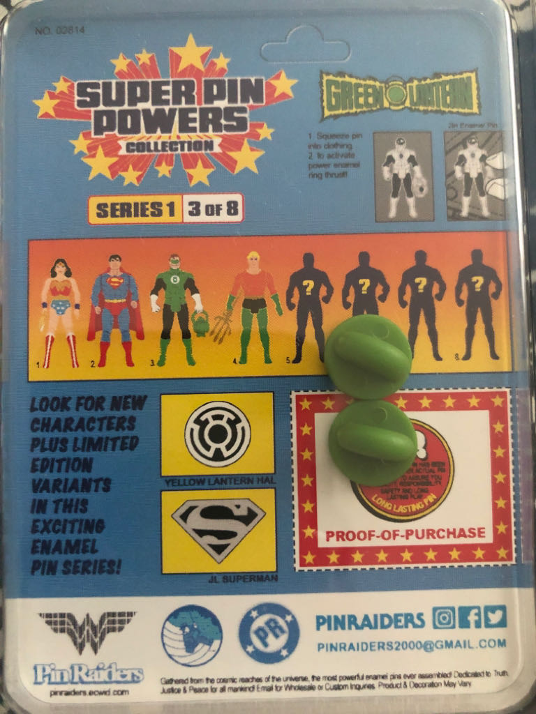 Super Pin Power Green Lantern  pin collectible - Main Image 2
