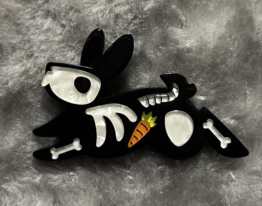 Erstwilder - Bunny Bones - Brooch pin collectible - Main Image 2