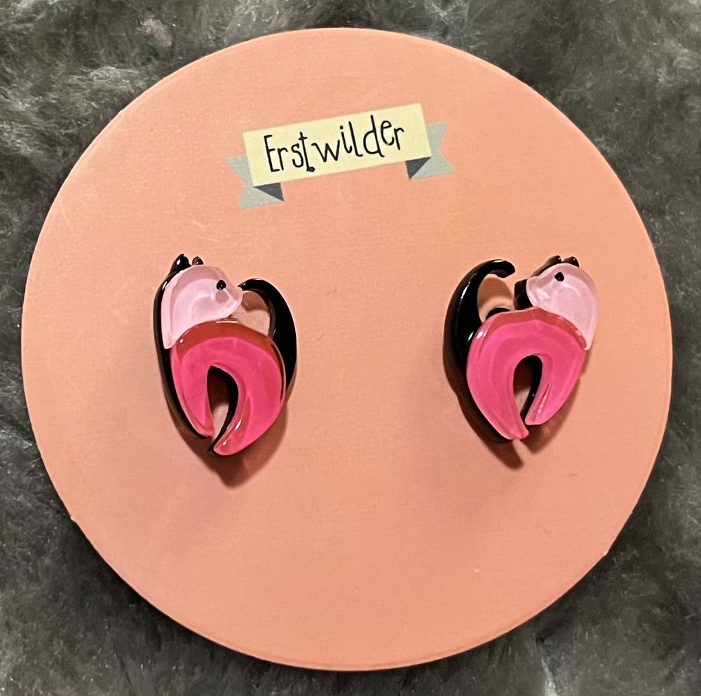 Erstwilder - Cat Walk - Earrings pin collectible - Main Image 2