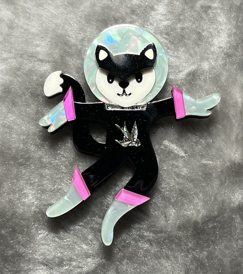 Erstwilder - Cosmic Kitty - Brooch pin collectible - Main Image 2