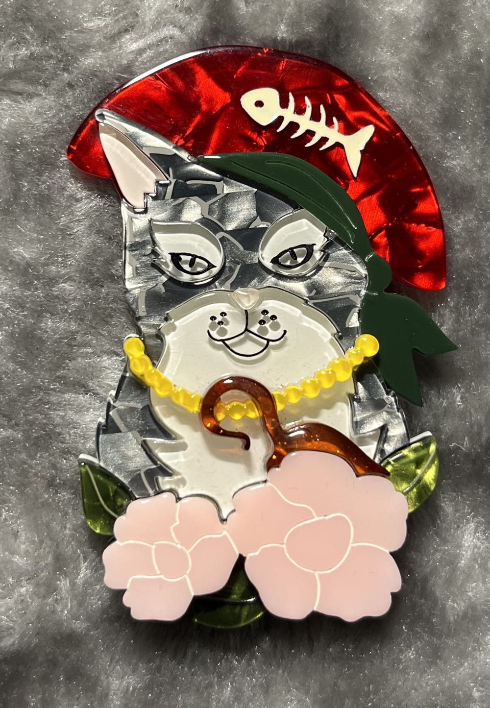 Erstwilder - Feline First Mate - Brooch pin collectible - Main Image 2