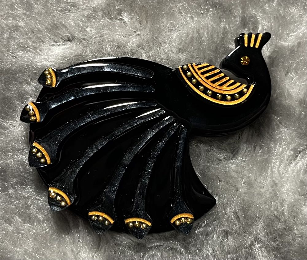 Erstwilder - Peacock Wedding - Brooch pin collectible - Main Image 2