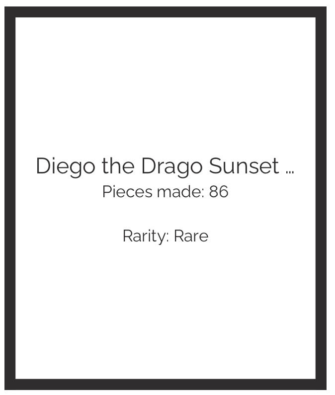 Deer Arrow - Diego the Dragon (sunset) - Brooch pin collectible - Main Image 3