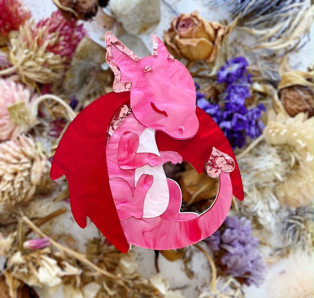 Deer Arrow - Baby Diego (pink) - Brooch pin collectible - Main Image 4