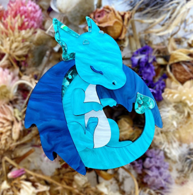 Deer Arrow - Baby Diego (blue) - Brooch pin collectible - Main Image 4