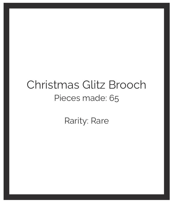 Deer Arrow - Christmas Glitz - Brooch pin collectible - Main Image 3