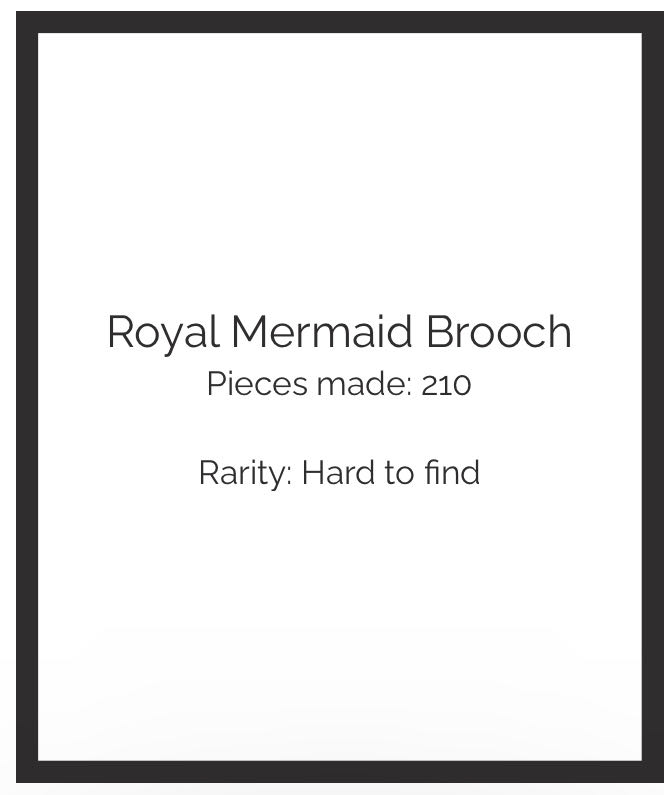 Deer Arrow - Royal Mermaid - Brooch pin collectible - Main Image 4