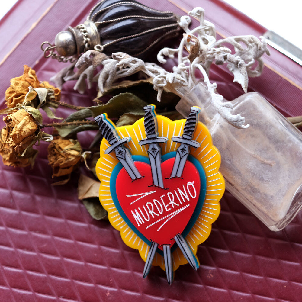 Kirbee Lawler - Murderino Heart - Brooch pin collectible - Main Image 3