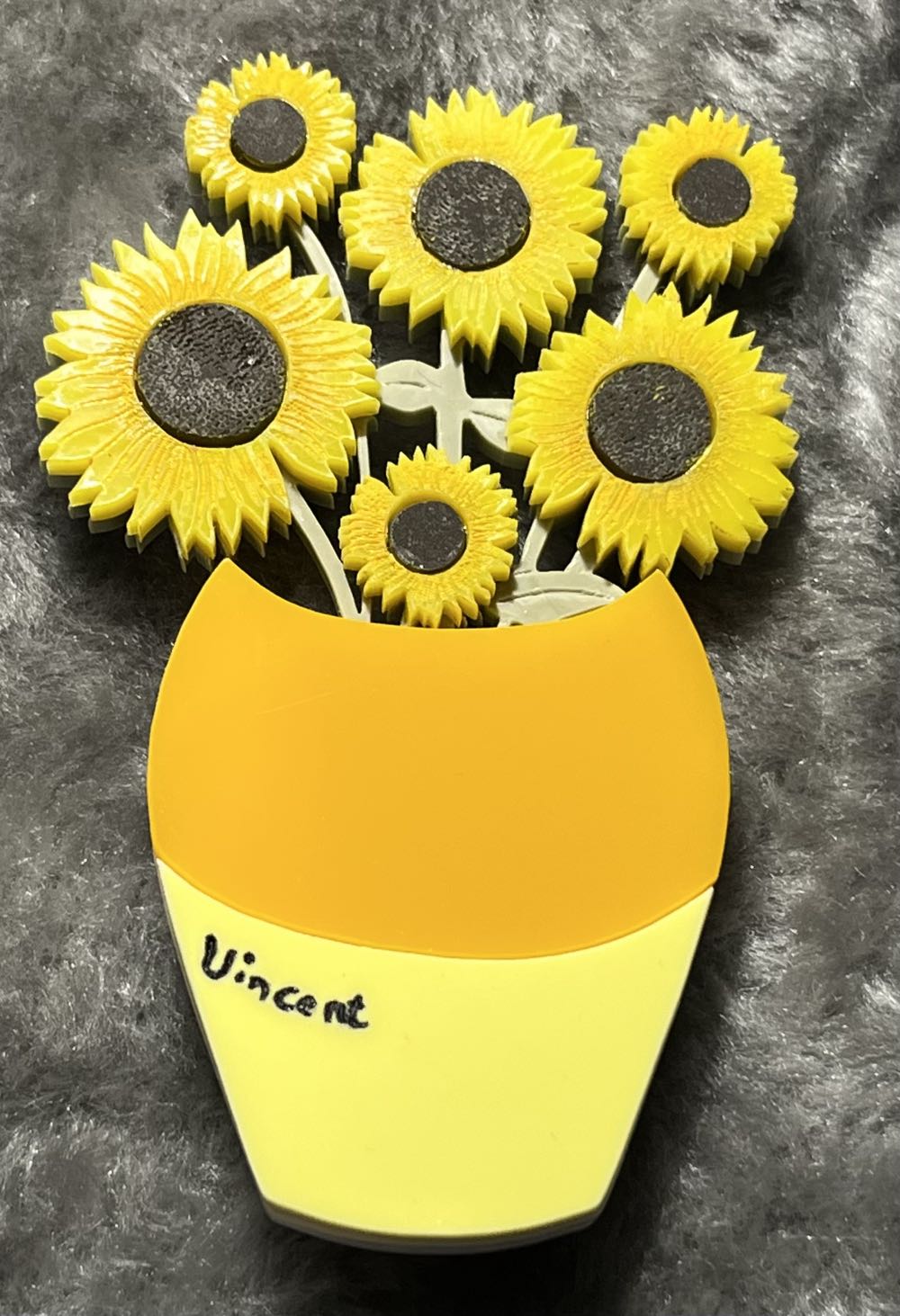 Kimchi and Coconut - Sunflowers - Brooch pin collectible - Main Image 2