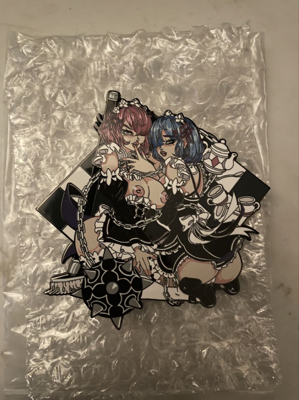 Mischievous Maids Standard Variant - Hard Enamel pin collectible - Main Image 2