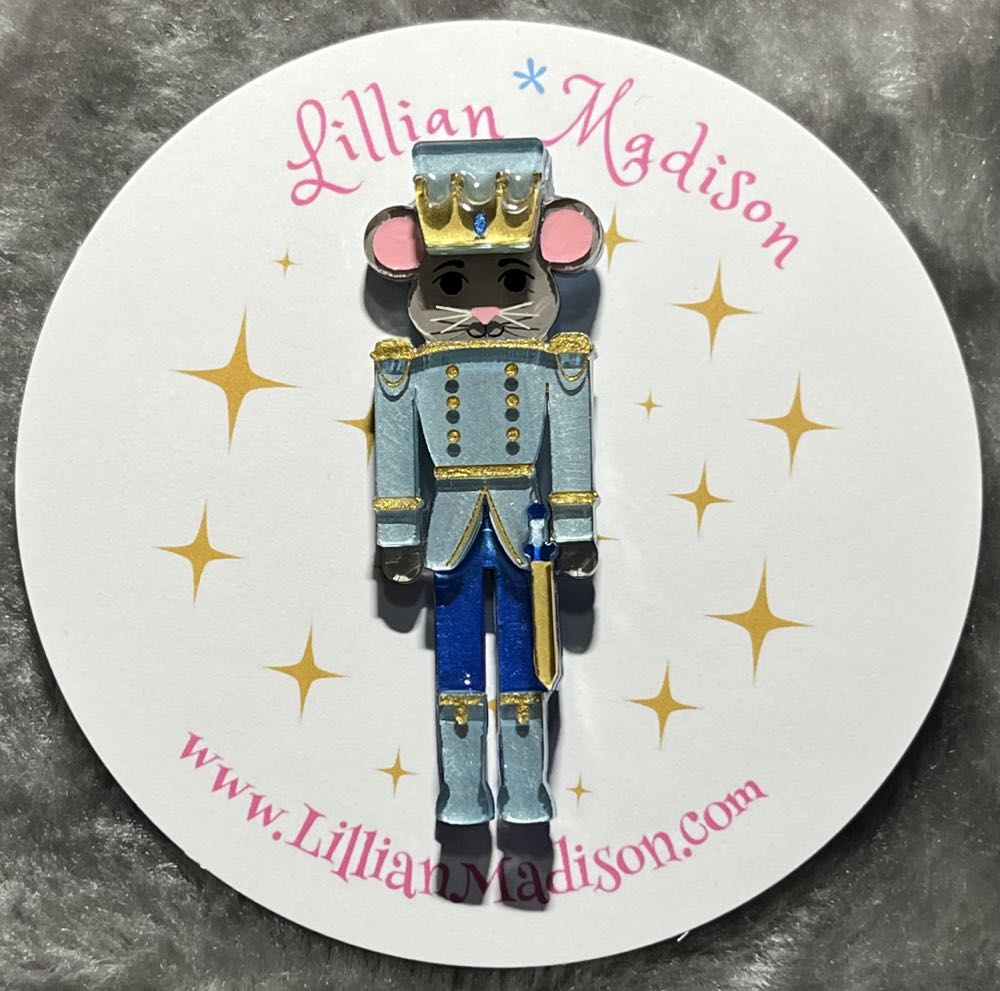 Lillian*Madison - Nutcracker Mouse King - Brooch pin collectible - Main Image 2