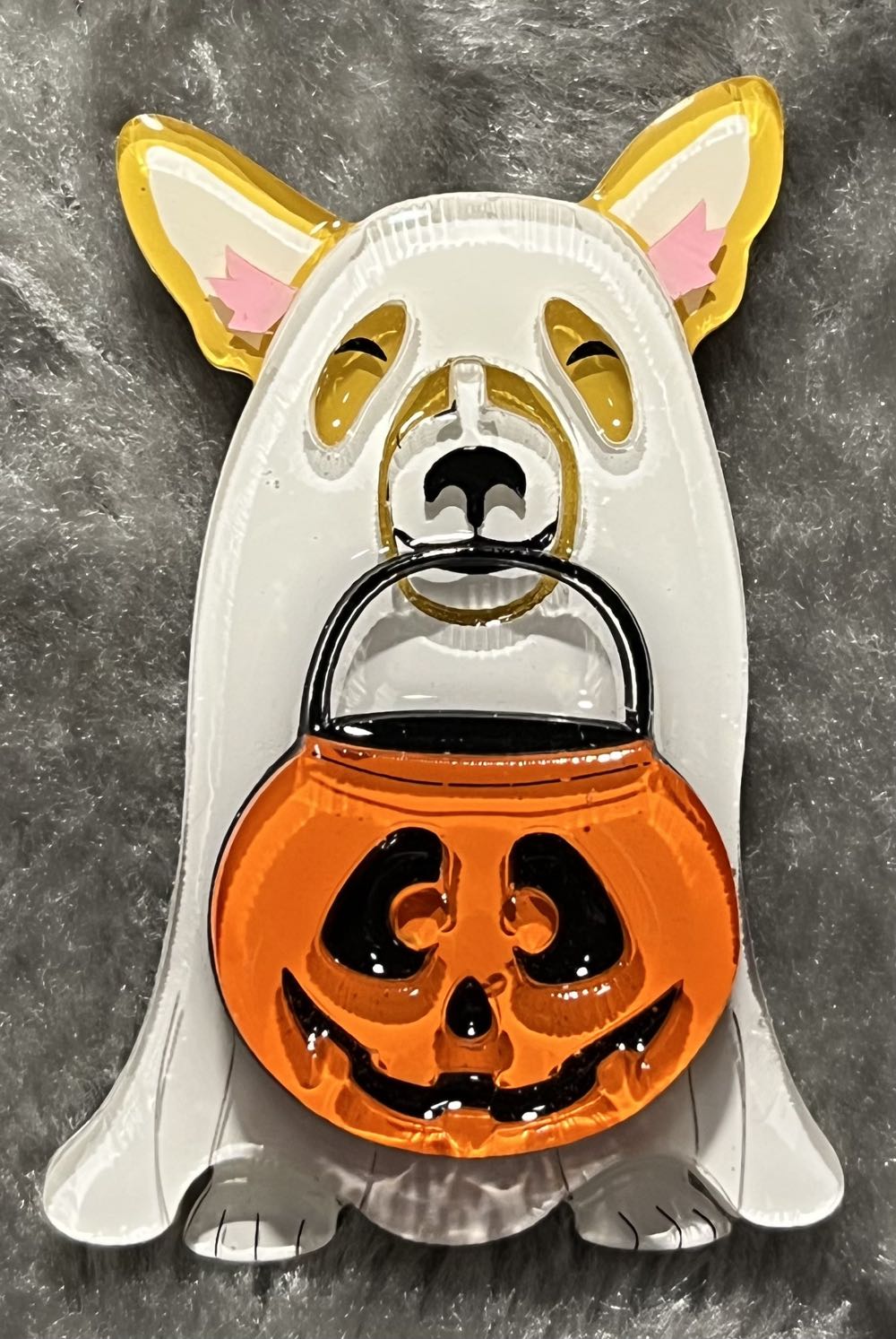 Lillian*Madison - Corgi Ghost - Brooch pin collectible - Main Image 3