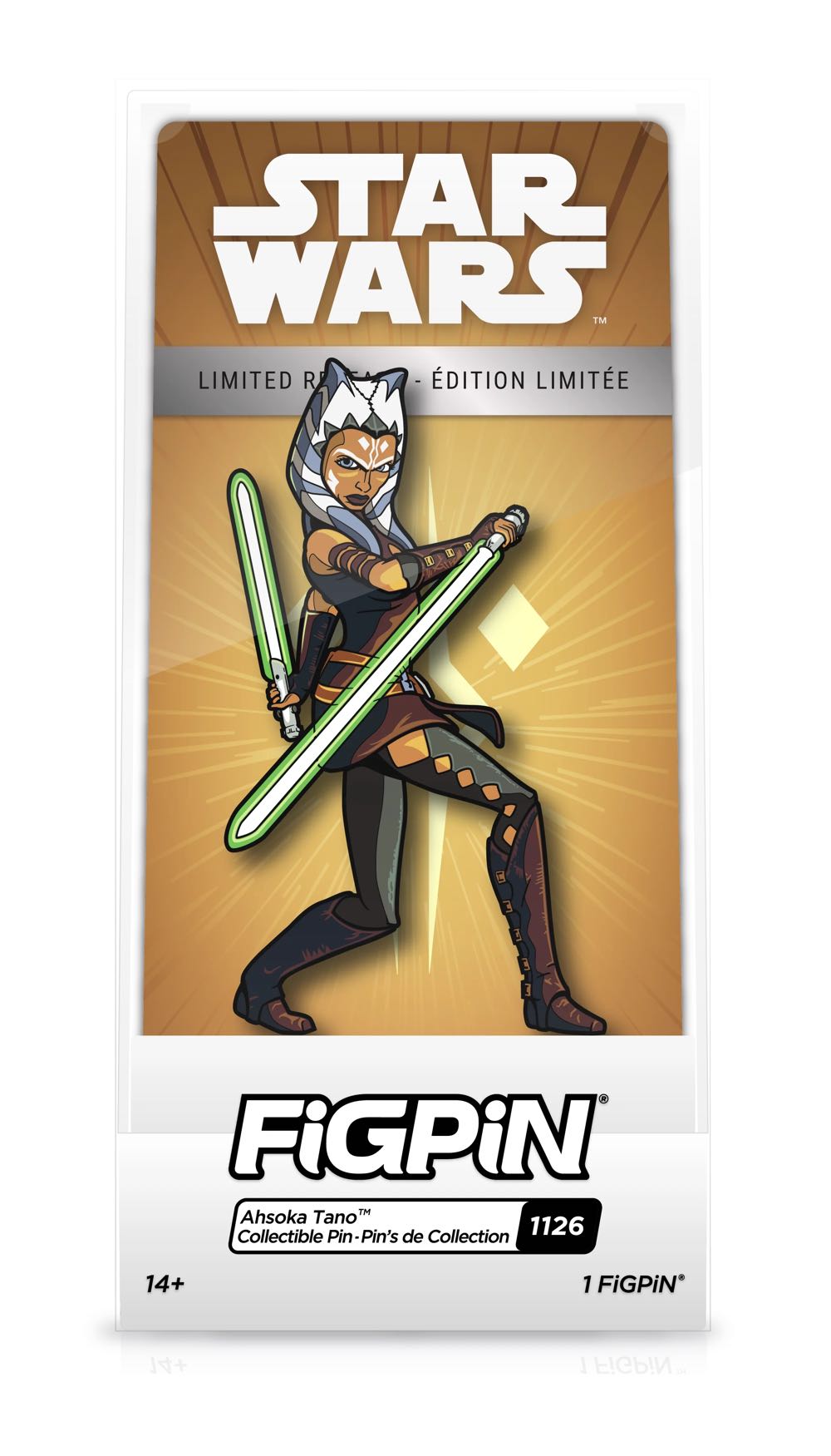 Ashoka Tano - Characters pin collectible [Barcode 400957867921] - Main Image 2