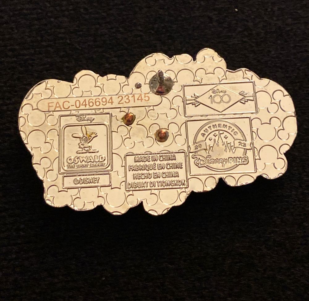 Oswald the Lucky Rabbit OE - Open Edition pin collectible [Barcode 400953618077] - Main Image 2