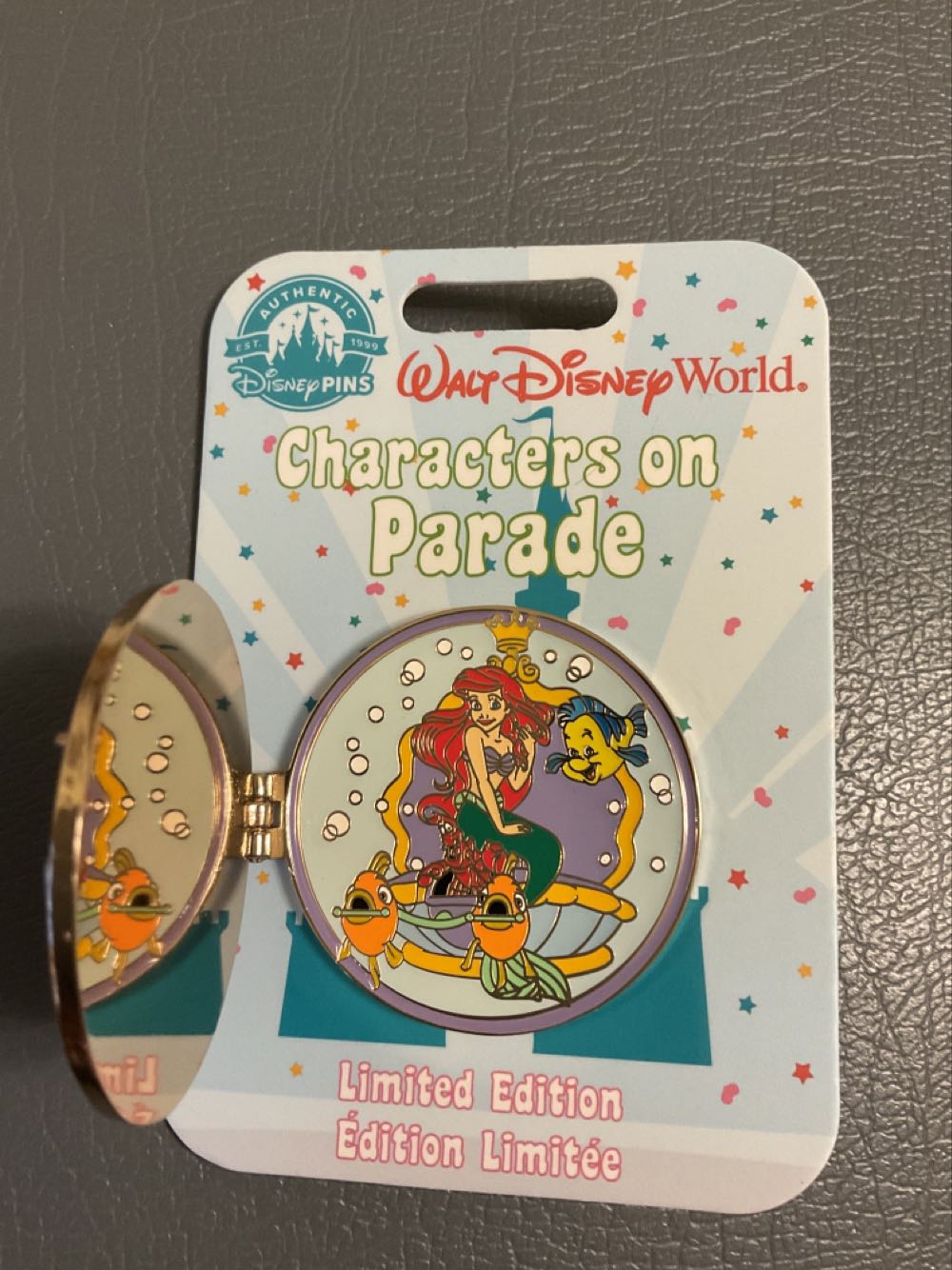 Characters On Parade - Ariel - Ltd Edition 2750  pin collectible - Main Image 2