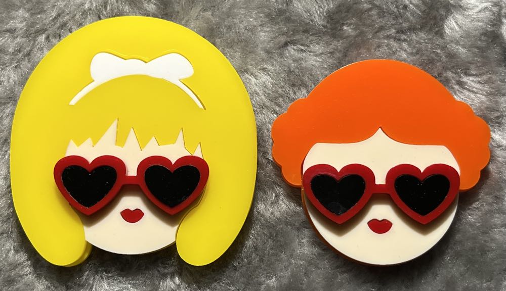 Baccurelli - Lolita (redhead) - Brooch pin collectible - Main Image 2