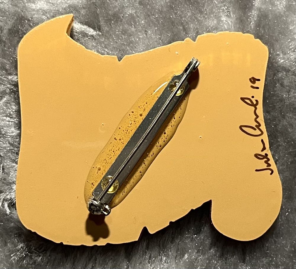 Tangerine Menagerie - Treasure Map - Brooch pin collectible - Main Image 3