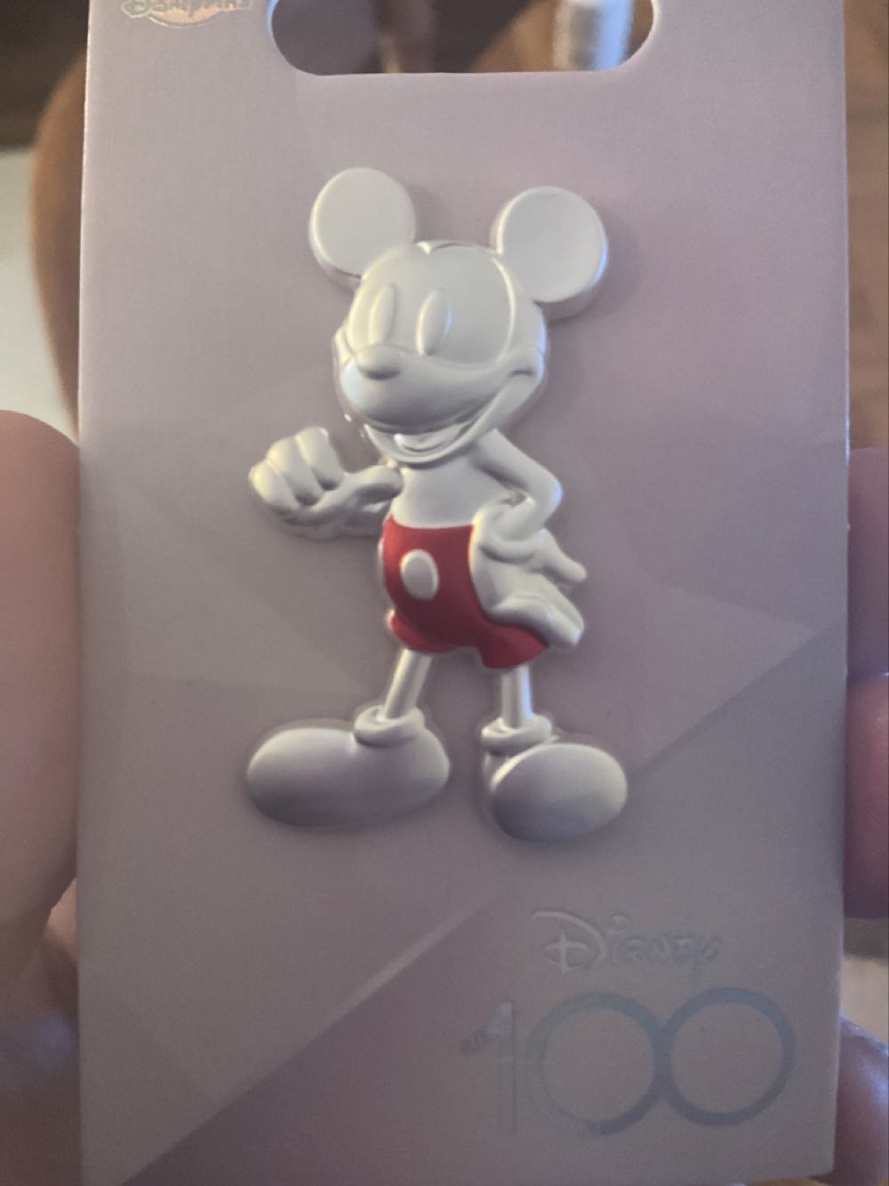 Mickey 50th Spinner Pin