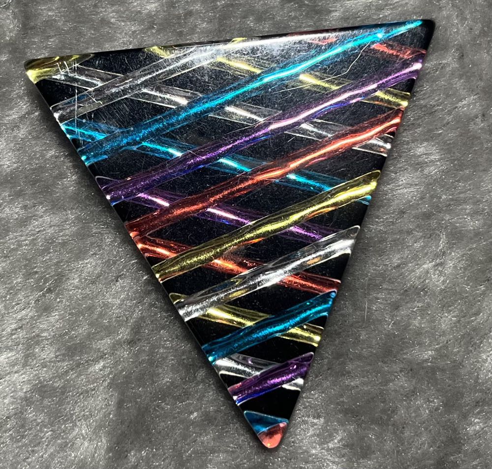 GC644T8 Route 66 Santa Monica Pier Eagle US Flag Germany Flag Button Geocaching