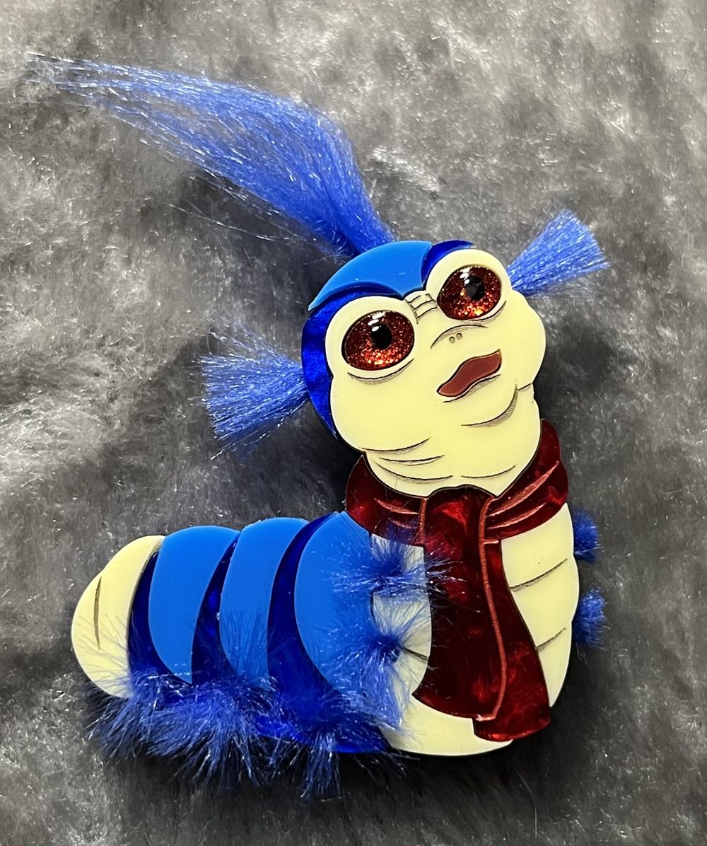 TMOMJ - Labyrinth Worm - Brooch pin collectible - Main Image 2