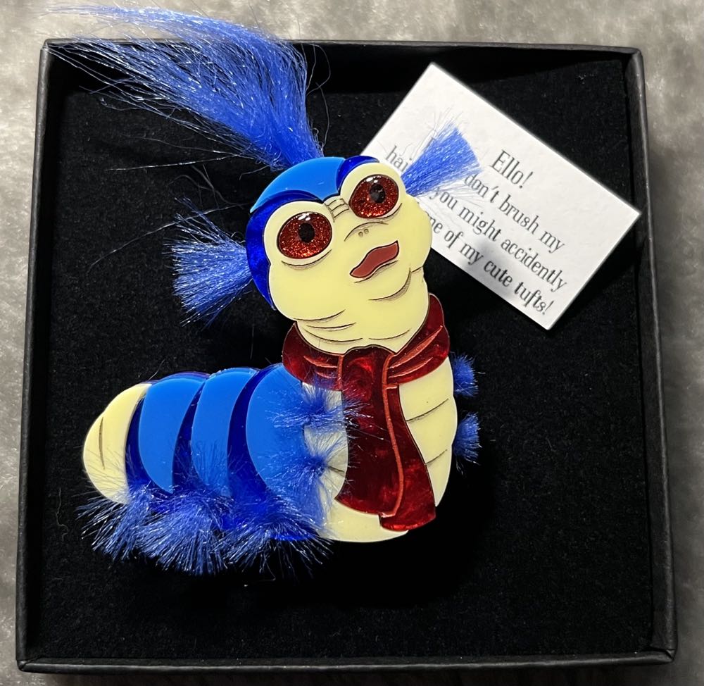 TMOMJ - Labyrinth Worm - Brooch pin collectible - Main Image 3