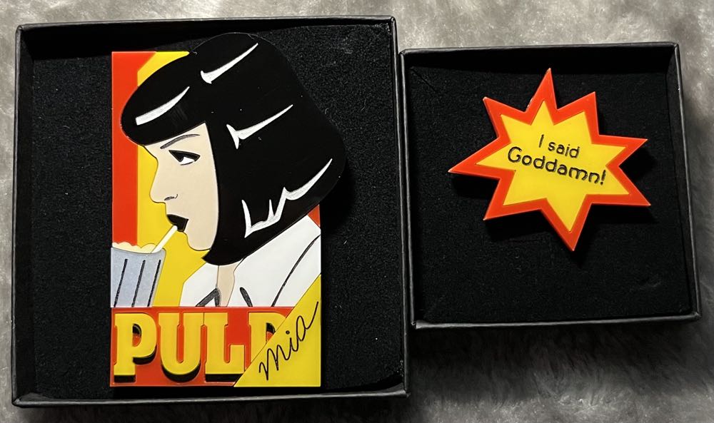 TMOMJ - Mia Wallace - Brooch pin collectible - Main Image 2