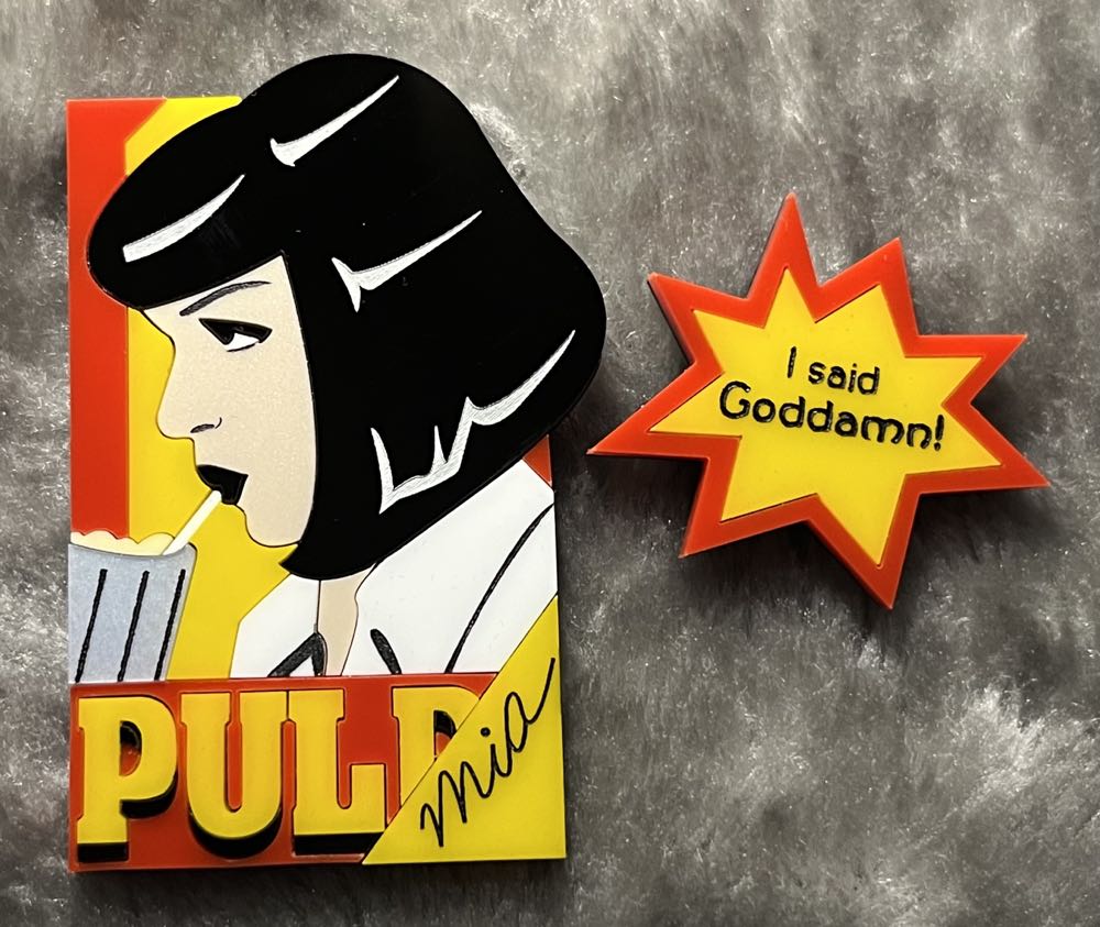 TMOMJ - Mia Wallace - Brooch pin collectible - Main Image 3