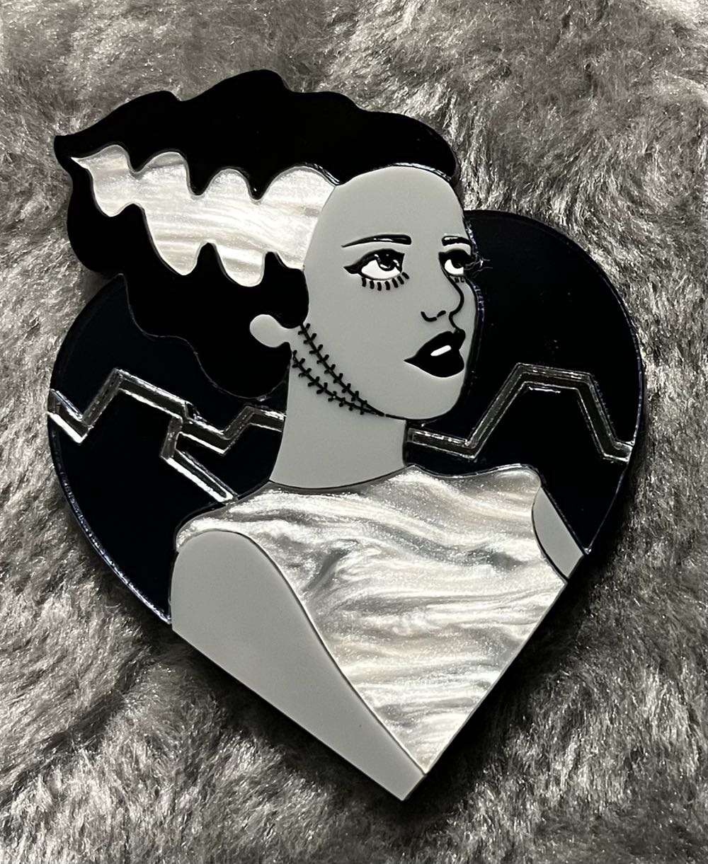 TMOMJ - Frankenstein’s Bride (statement) - Brooch pin collectible - Main Image 2