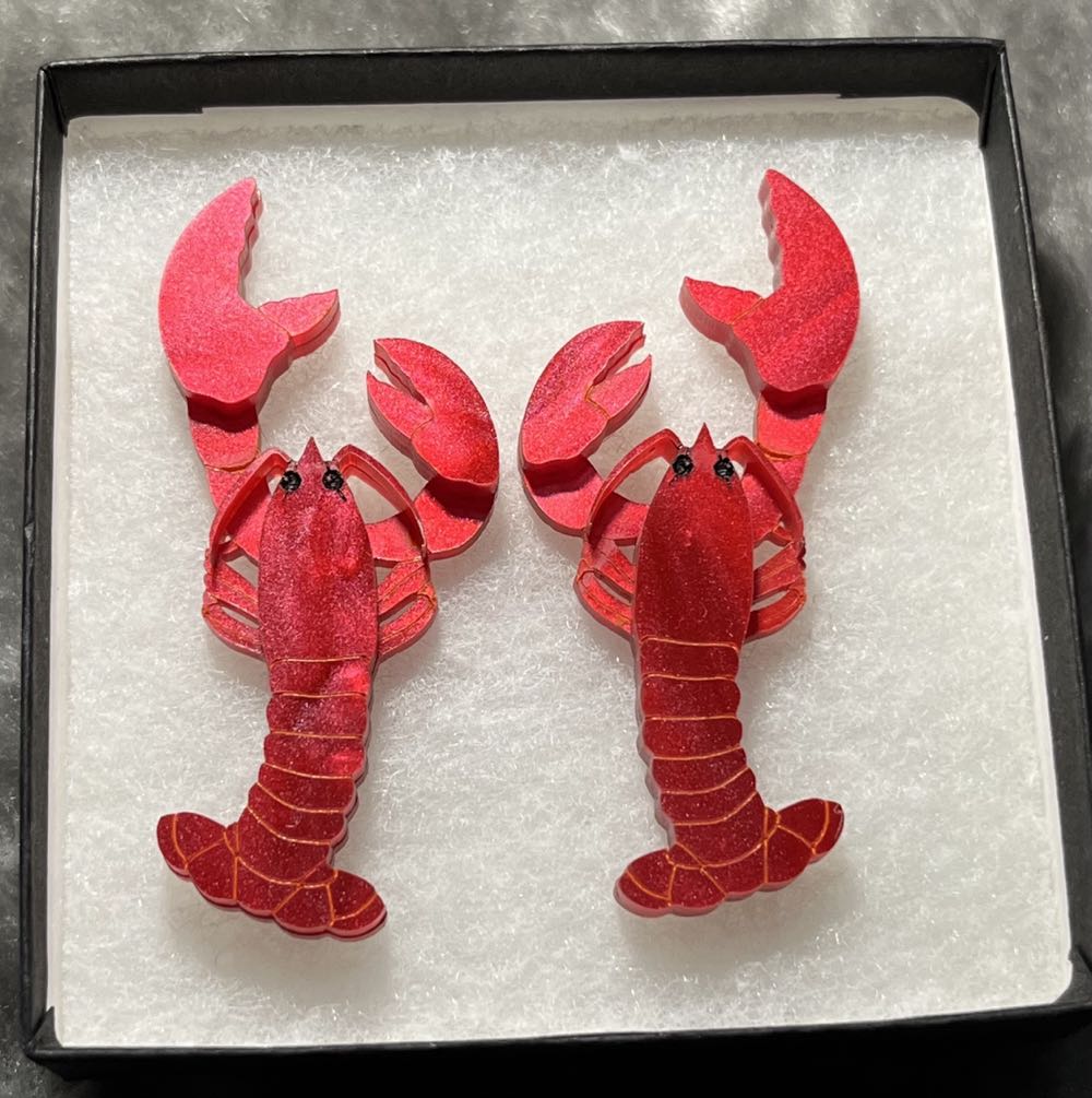 Gory Dorky - Lobster Earrings - Earrings pin collectible - Main Image 2