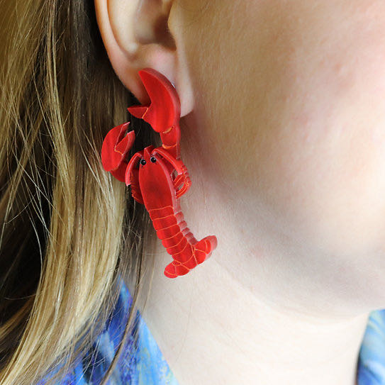 Gory Dorky - Lobster Earrings - Earrings pin collectible - Main Image 3