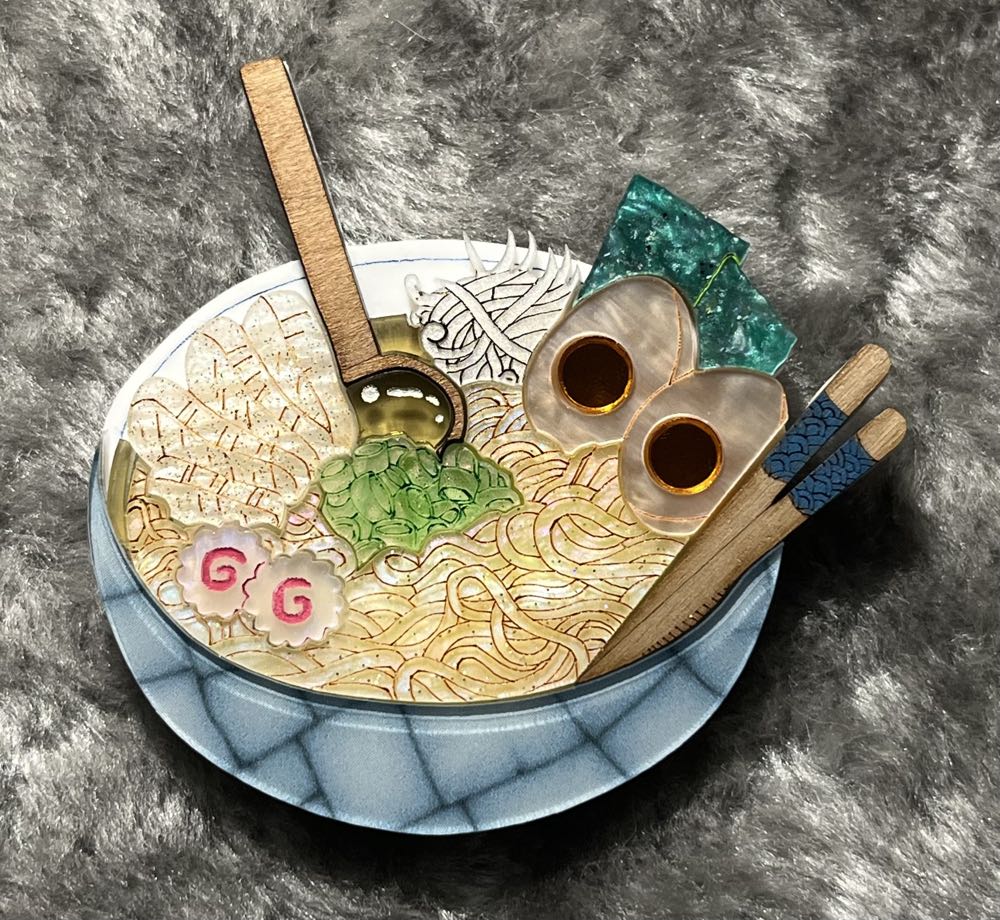 Gory Dorky - Ramen - Brooch pin collectible - Main Image 2