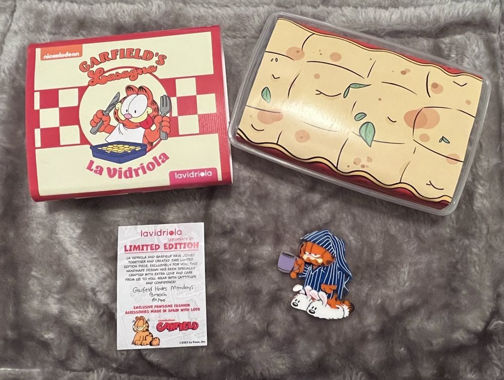 La Vidriola - Garfield Hates Mondays - Brooch pin collectible - Main Image 4