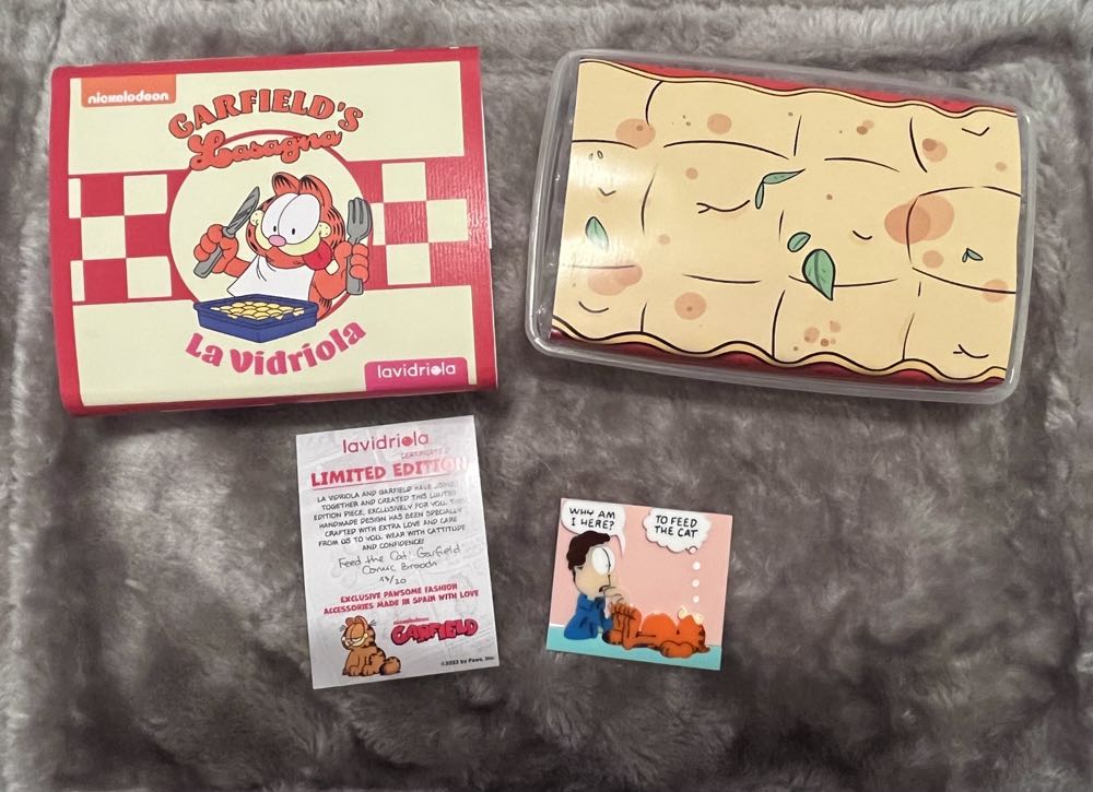 La Vidriola - Feed the Cat! - Brooch pin collectible - Main Image 4