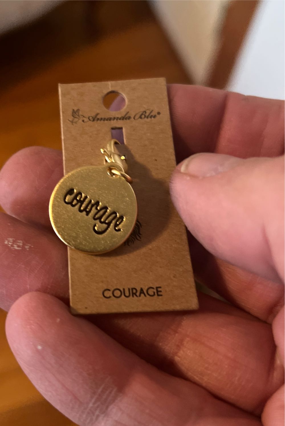 Courage Medalion  pin collectible - Main Image 4