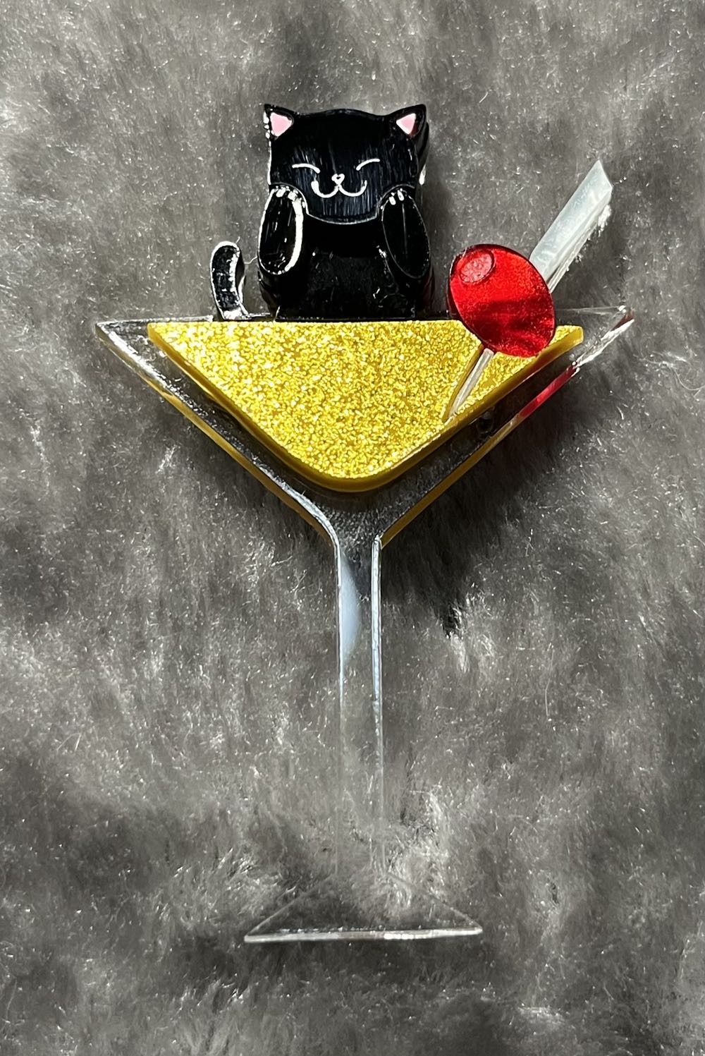 Wintersheart - Meowtini - Brooch pin collectible - Main Image 2