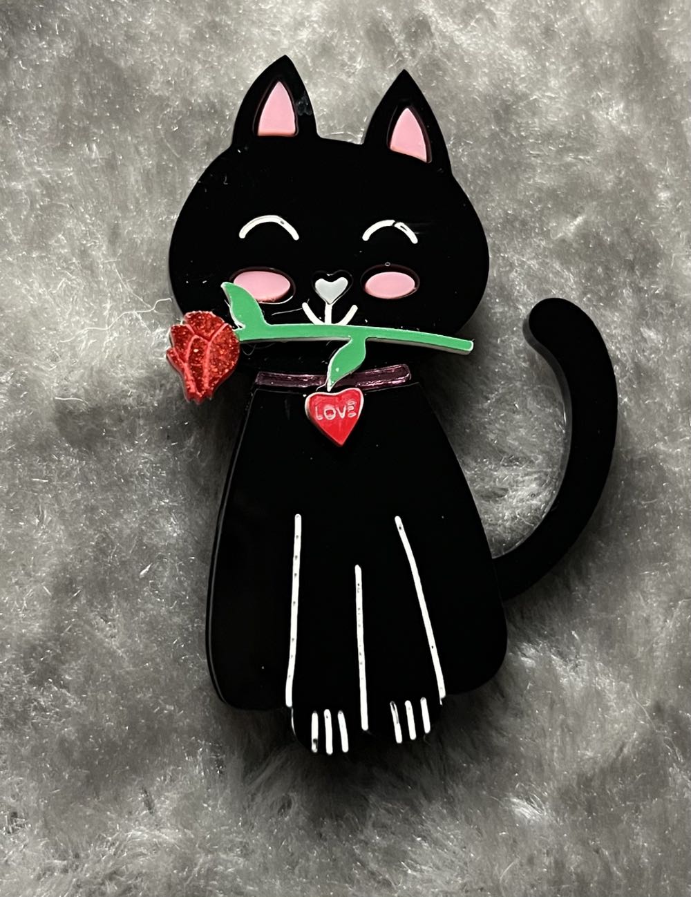 Wintersheart - Valentine Kitty - Brooch pin collectible - Main Image 2