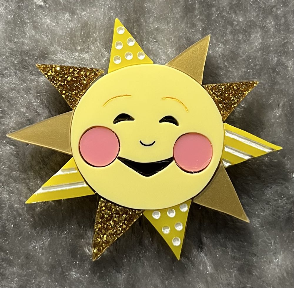 Wintersheart - The Sun - Brooch pin collectible - Main Image 2