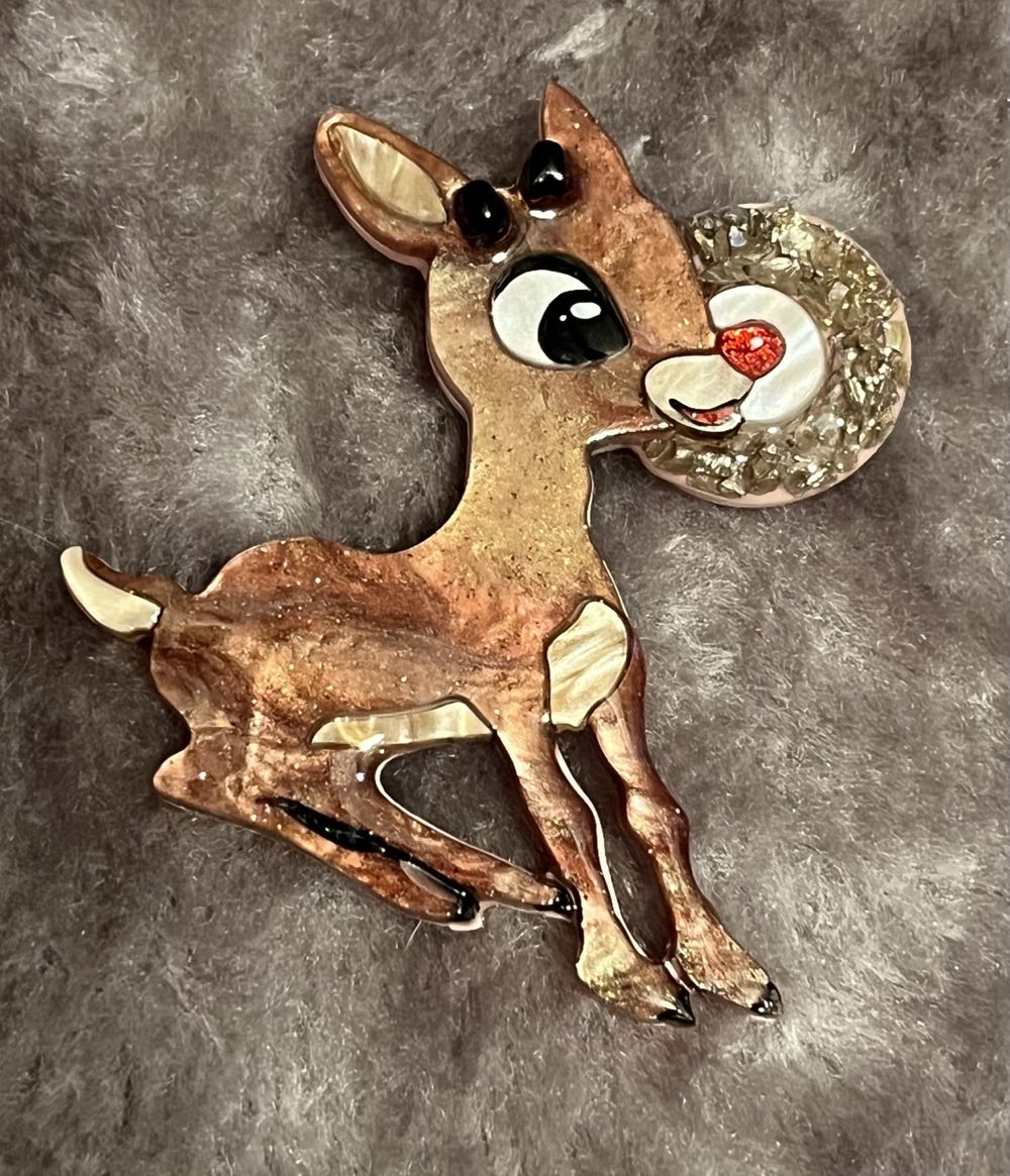 Pollybobbin - Rudolph - Brooch pin collectible - Main Image 2