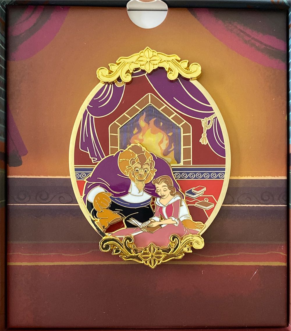 Beauty And The Beast Loungefly Firplace   pin collectible - Main Image 2