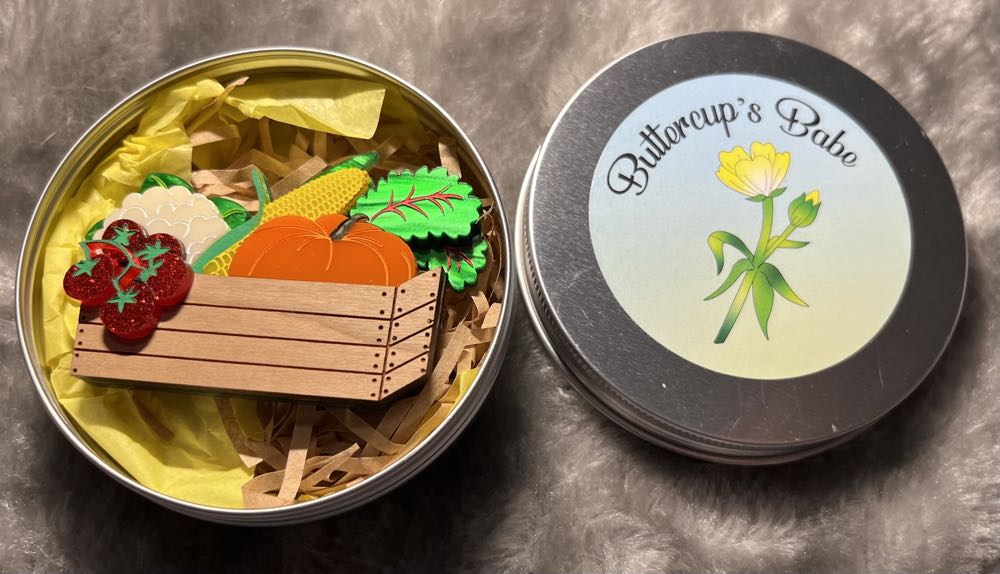 Buttercup’s Babe - Humble Harvest - Brooch pin collectible - Main Image 3