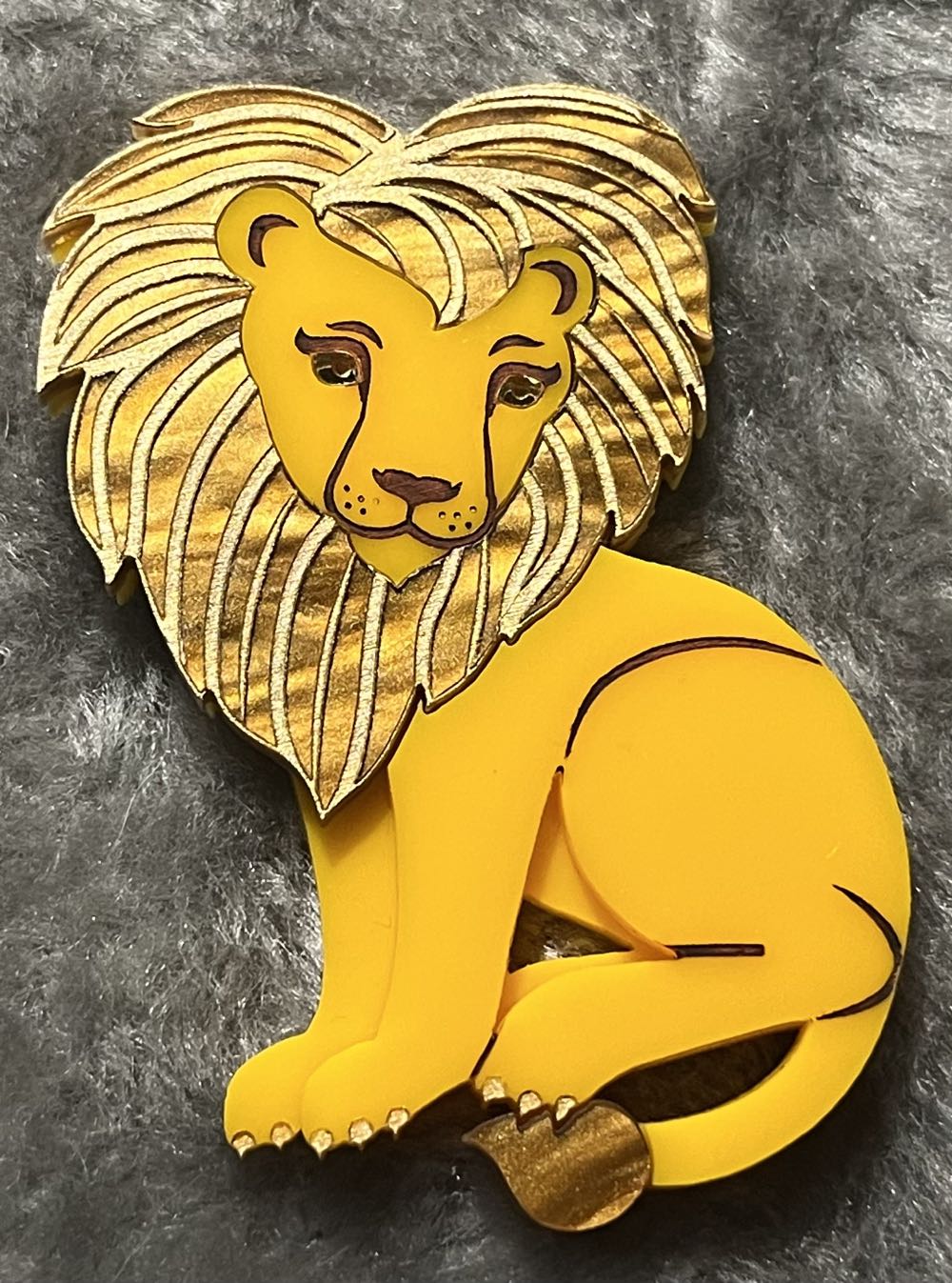 Peppy Chapette - Sunshine Lion - Brooch pin collectible - Main Image 2