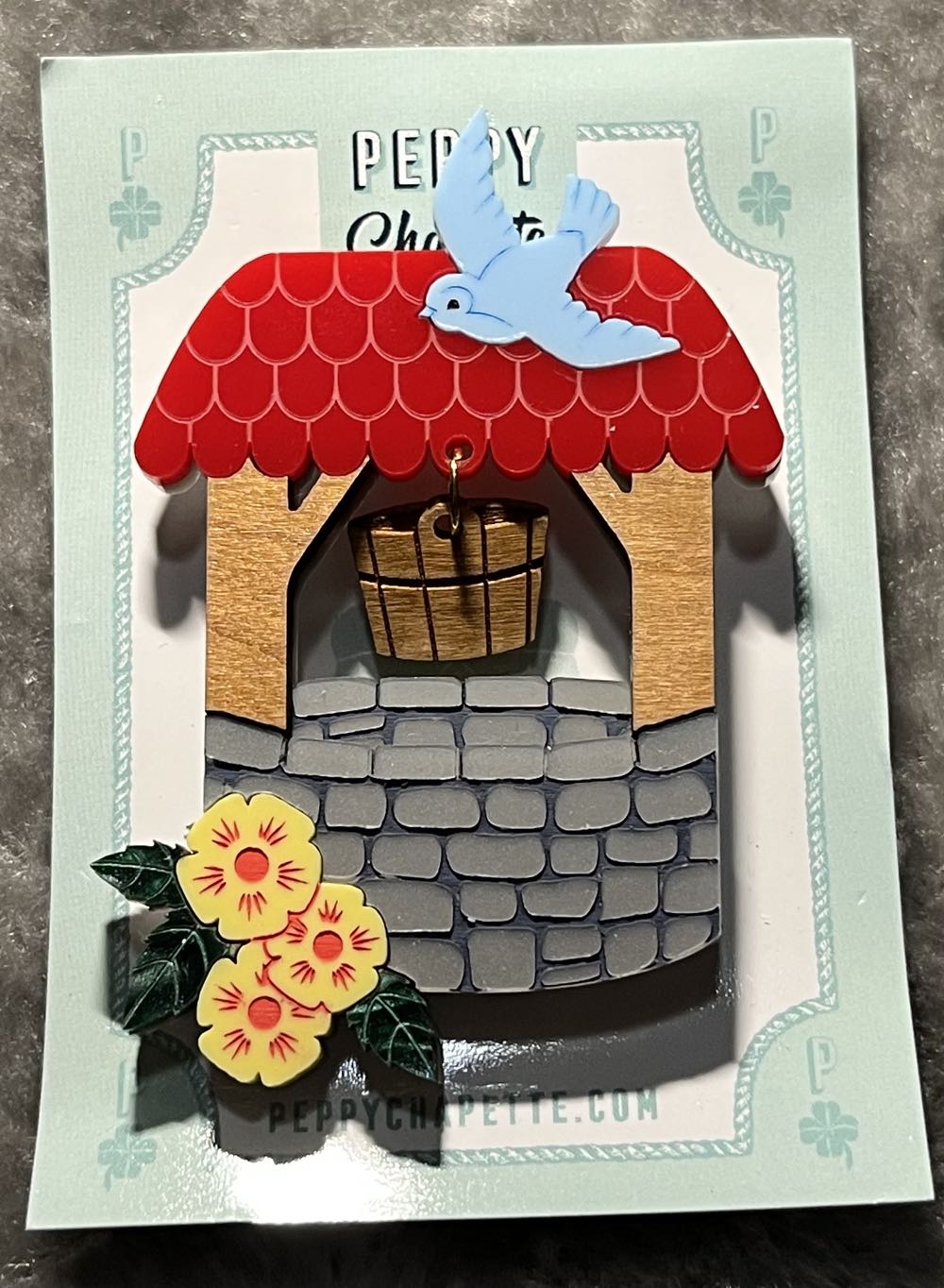 Peppy Chapette - Wishing You Well - Brooch pin collectible - Main Image 3