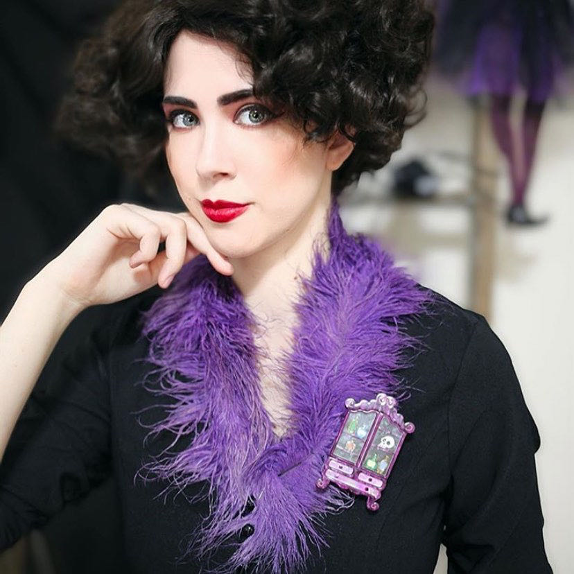 Lipstick & Chrome - High Shelf Boos - Brooch pin collectible - Main Image 3