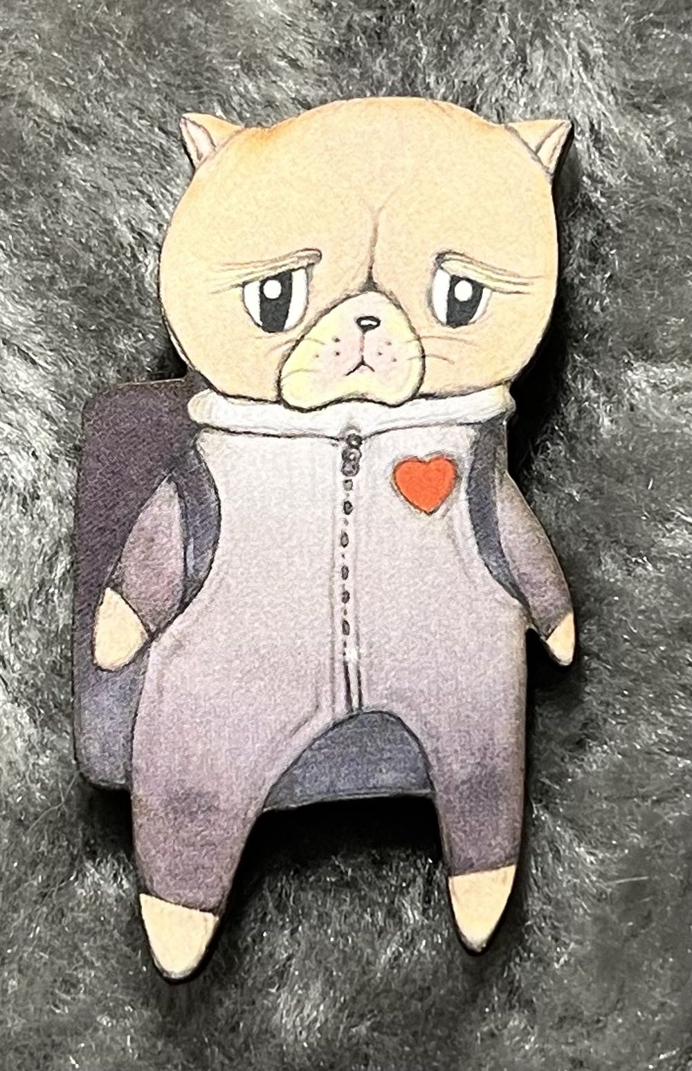 Winnifred’s Daughter - Space Cat - Brooch pin collectible - Main Image 2