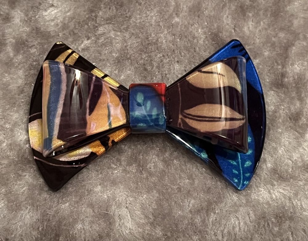 Lorikeet - Bow Barette - Hair Clip pin collectible - Main Image 2