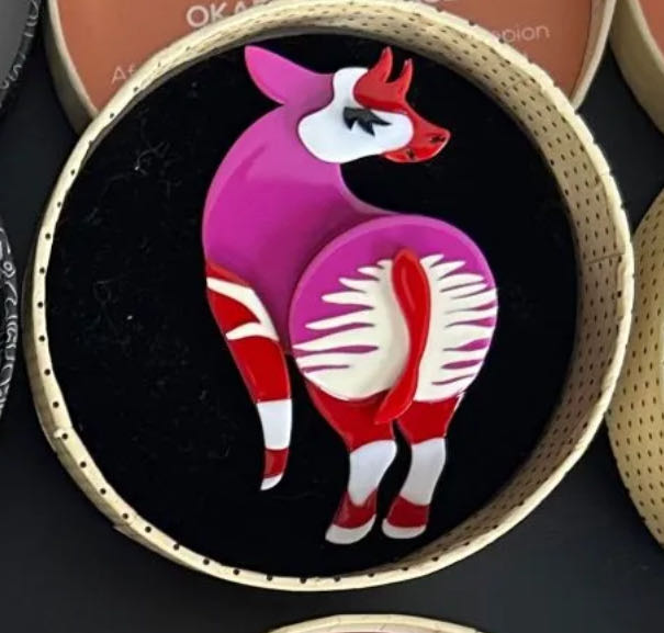 Erstwilder - Okapi of Course - Brooch pin collectible - Main Image 2