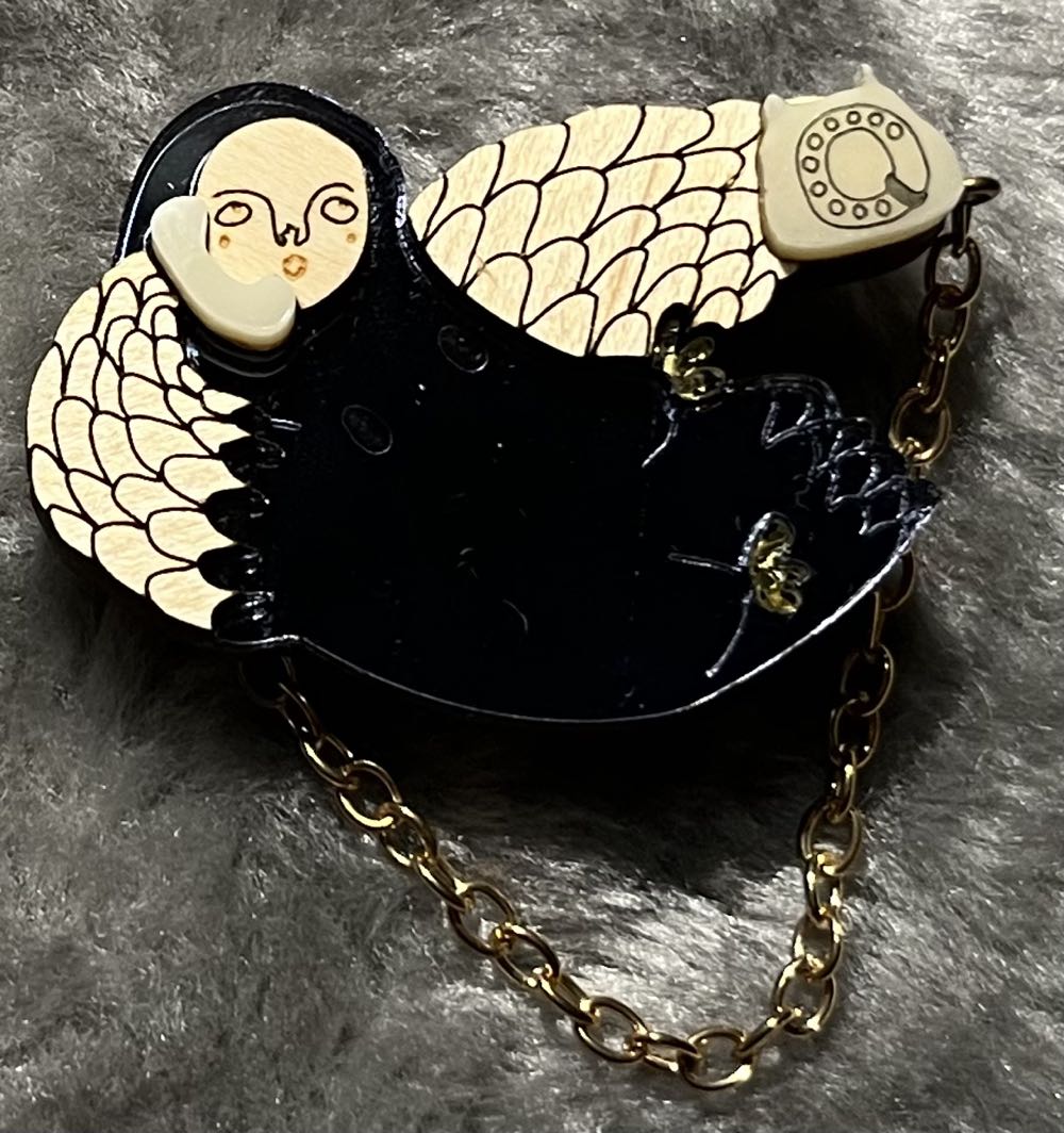 Lou Clarke - Four Calling Birds (2020) - Brooch pin collectible - Main Image 2