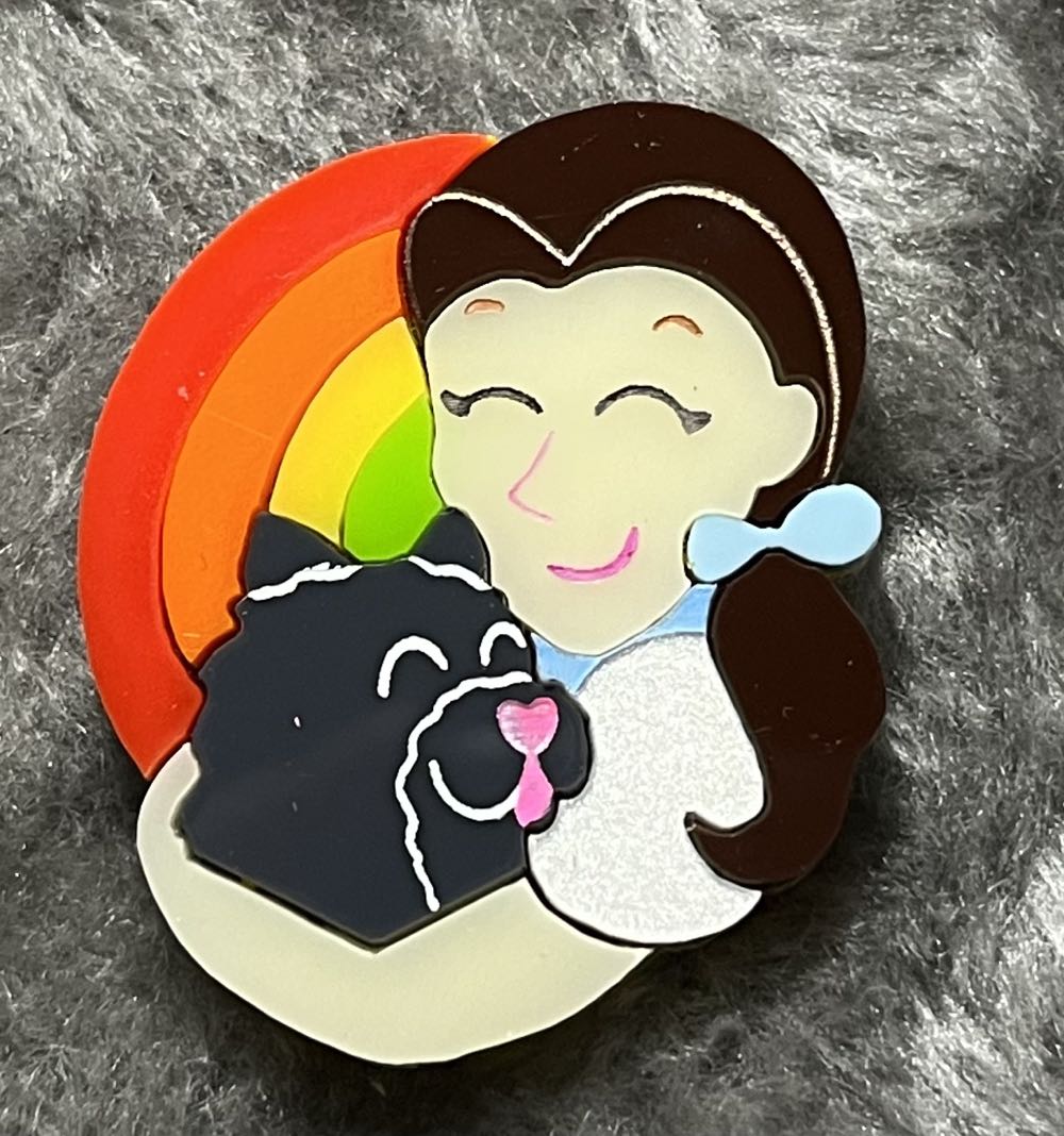 I Love Crafty - Dorothy and Toto - Brooch pin collectible - Main Image 2