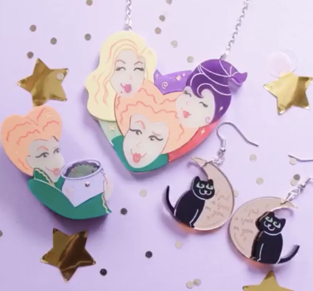 I Love Crafty - Hocus Pocus Necklace - Necklace pin collectible - Main Image 4