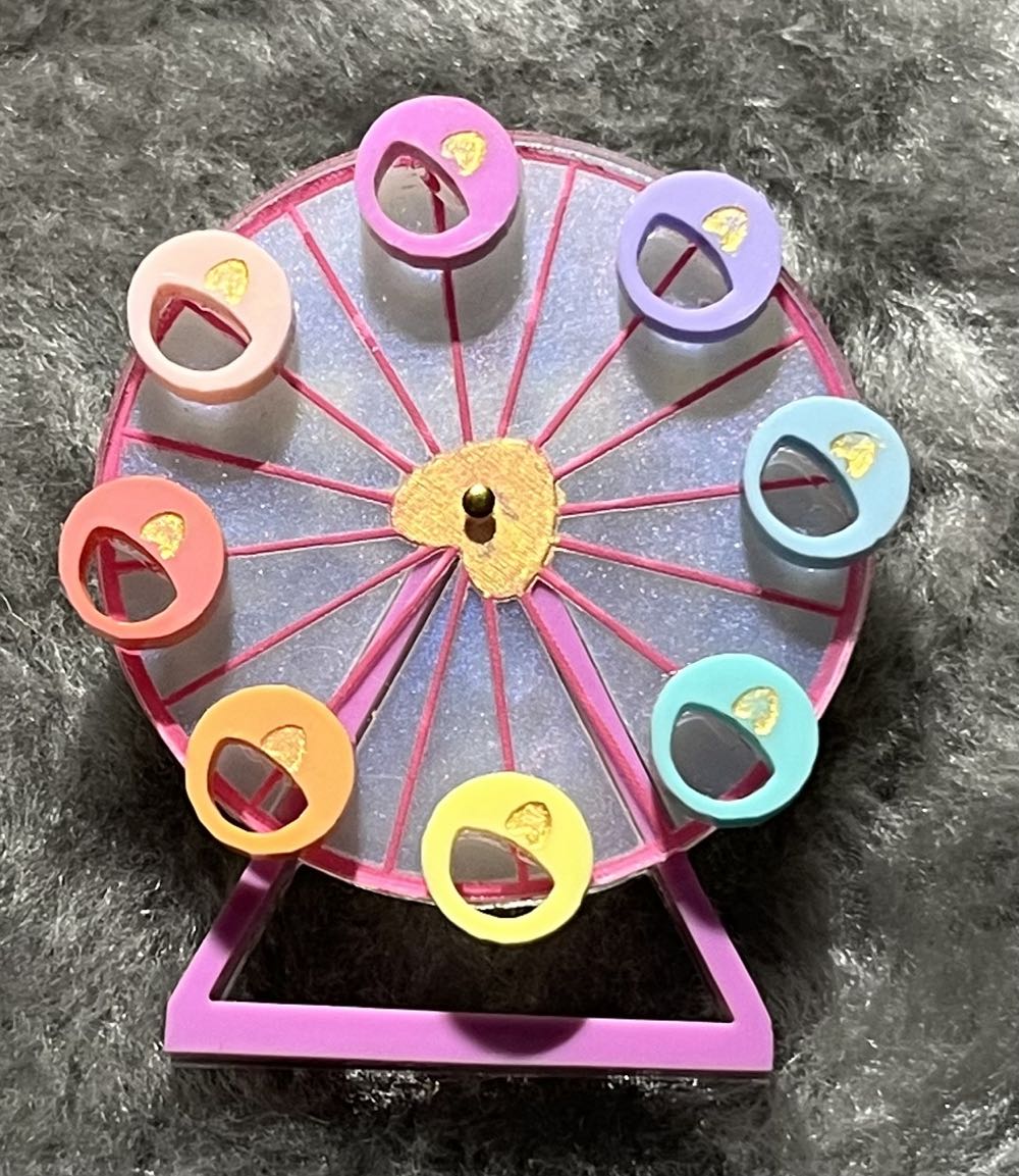 I Love Crafty - Ferris Wheel - Brooch pin collectible - Main Image 2